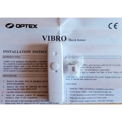 Охранный датчик Optex Vibro