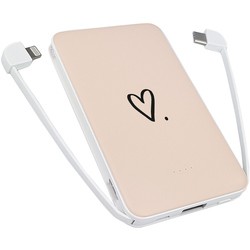 Powerbank аккумулятор ZIZ Heart 5000