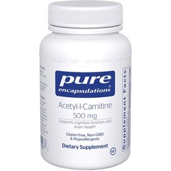 Сжигатель жира Pure Encapsulations Acetyl-l-Carnitine 500 mg 60 cap