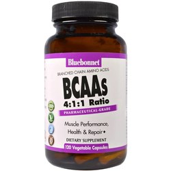 Аминокислоты Bluebonnet Nutrition BCAAs 4-1-1 Ratio