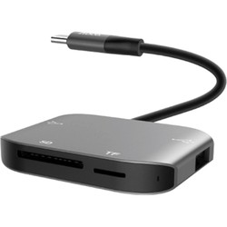 Картридер/USB-хаб Hoco HB10