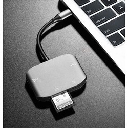 Картридер/USB-хаб Hoco HB10