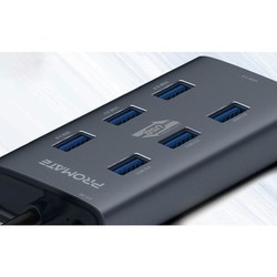 Картридер/USB-хаб Promate EzHub-7