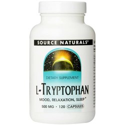 Аминокислоты Source Naturals L-Tryptophan 500 mg