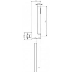 Душевая система Bianchi Steel KITSTE241000