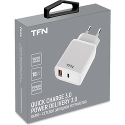 Зарядное устройство TFN Rapid+ QC3.0 + PD3.0 18W