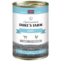 Корм для собак Dukes Farm Puppy Canned Veal/Chicken 0.4 kg
