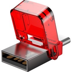 USB Flash (флешка) BASEUS Red-Hat Type-C