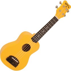 Гитара Kohala Tiki Uke Yellow Soprano Ukulele