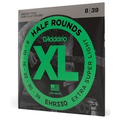 Струны DAddario XL Half Rounds 8-39