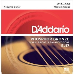 Струны DAddario Phosphor Bronze 3D 13-56