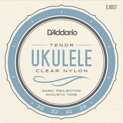 Струны DAddario Clear Nylon Ukulele Tenor