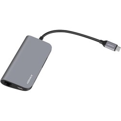 Картридер/USB-хаб Momax One Link 8-in-1 Type-C Hub