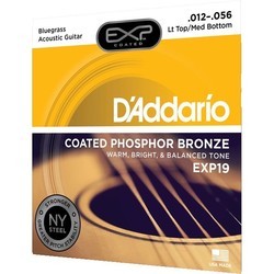 Струны DAddario EXP Coated Phosphor Bronze 12-56