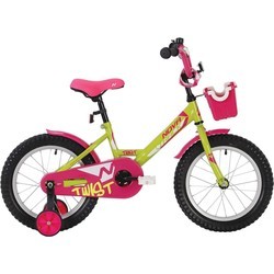 Детский велосипед Novatrack Twist 18 2020 (розовый)