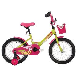 Детский велосипед Novatrack Twist 18 2020 (розовый)