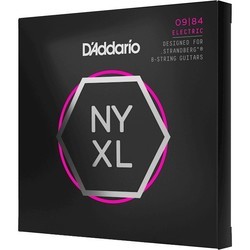 Струны DAddario NYXL Nickel Wound 8-String 9-84