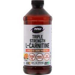 Сжигатель жира Now Triple Strength Now L-Carnitine 3000 mg 473 ml