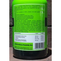 Сжигатель жира Real Pharm L-Carnitine Green Tea plus CLA 90 tab