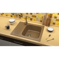 Кухонная мойка ZETT Lab Model 15 (коричневый)