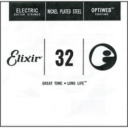 Струны Elixir Electric Optiweb Nickel Plated Steel Single 32