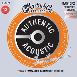 Струны Martin Authentic Acoustic Flexible Core 92/8 Phosphor Bronze 12-54