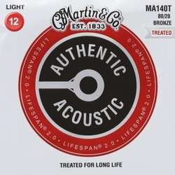 Струны Martin Authentic Acoustic Lifespan 2.0 Bronze 12-54