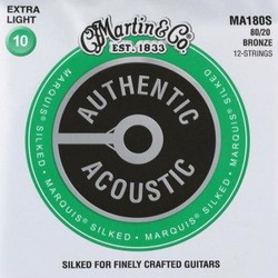 Струны Martin Authentic Acoustic Marquis Silked Bronze 12-String 10-47