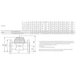 Счетчик воды Apator Powogaz MWN-130-100 Nubis DN 100