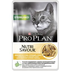 Корм для кошек Pro Plan Packaging Adult Nutrisavour Chicken 1.02 kg