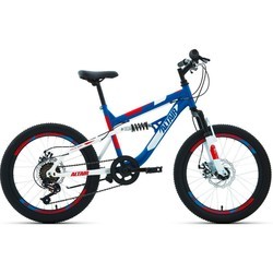 Велосипед Altair MTB FS 20 Disc 2020 (синий)
