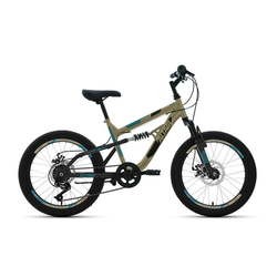 Велосипед Altair MTB FS 20 Disc 2020 (бежевый)