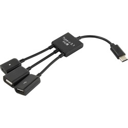 Картридер/USB-хаб KS-is KS-319