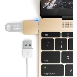 Картридер/USB-хаб Satechi Type-C to USB 3.0 Adapter (серый)