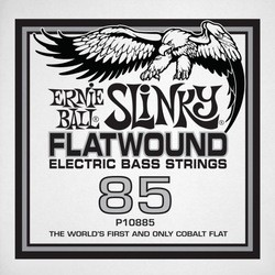 Струны Ernie Ball Slinky Flatwound Bass Single 85