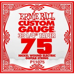 Струны Ernie Ball Single Nickel Wound 75 XL