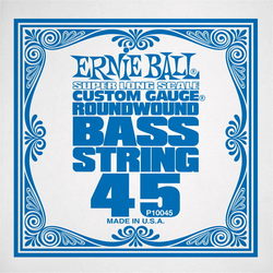 Струны Ernie Ball Single Nickel Wound Bass 45 SL