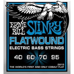 Струны Ernie Ball Slinky Flatwound Bass 40-95
