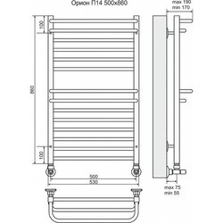 Полотенцесушитель Terminus Orion