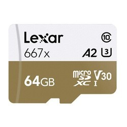 Карта памяти Lexar Professional 667x microSDXC UHS-I 128Gb