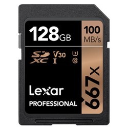 Карта памяти Lexar Professional 667x SDXC UHS-I