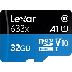 Карта памяти Lexar High-Performance 633x microSDHC 32Gb