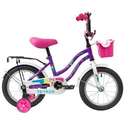 Детский велосипед Novatrack Tetris 14 2020 (розовый)