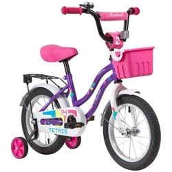 Детский велосипед Novatrack Tetris 14 2020 (белый)