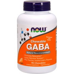 Аминокислоты Now GABA Chewable