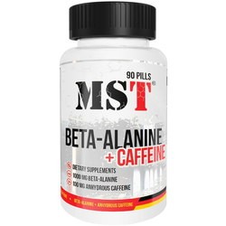 Аминокислоты MST Beta-Alanine plus Caffeine 90 tab