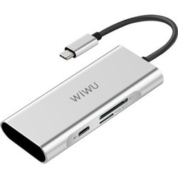Картридер/USB-хаб WiWU Apollo 631ST