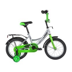 Детский велосипед Novatrack Vector 14 2020 (серебристый)