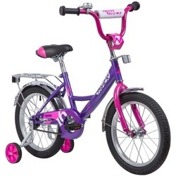 Детский велосипед Novatrack Vector 16 2020 (фиолетовый)
