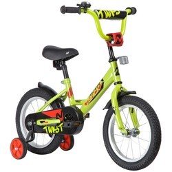 Детский велосипед Novatrack Twist 12 2020 (салатовый)